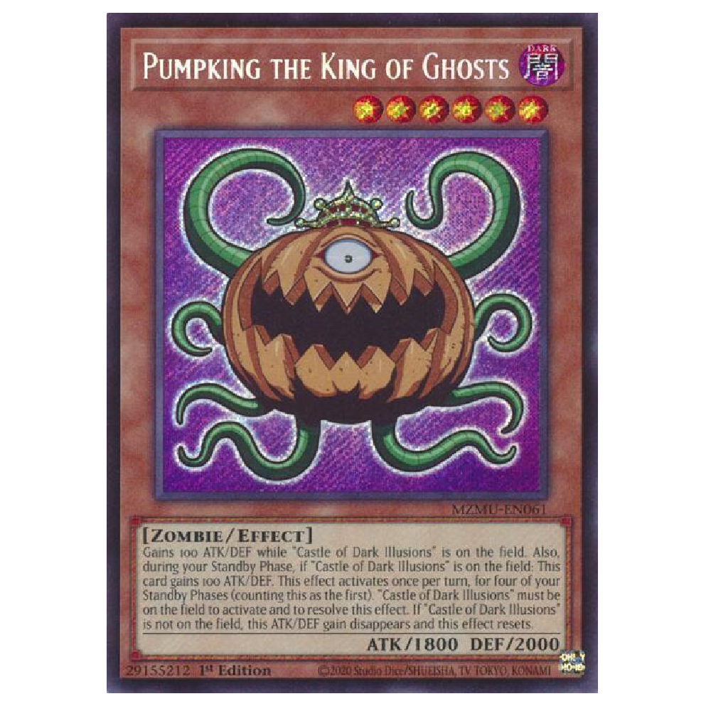 Pumpking the King of Ghosts - MZMU-EN061 - Secret Rare - 1st Edition