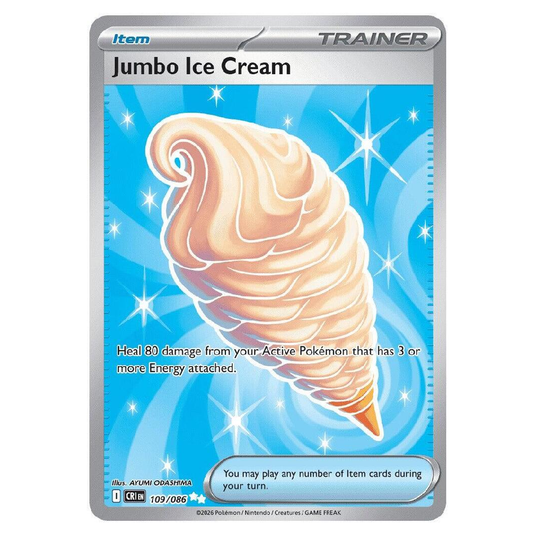 Jumbo Ice Cream - CRI 109/086 - Ultra Rare - 1st Edition