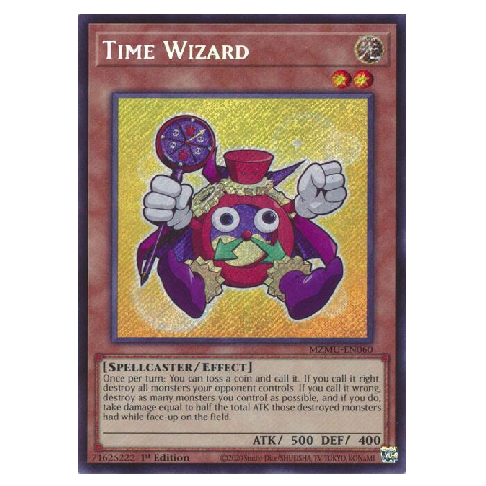 Time Wizard - MZMU-EN060 - Secret Rare - 1st Edition