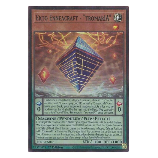 Ekto Enneacraft - "Tromaria"  - PHRE-EN018 - Super Rare - 1st Edition