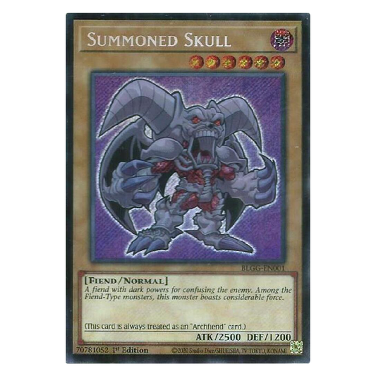 Summoned Skull - BLGG-EN001 - Secret Rare - 1st Edition