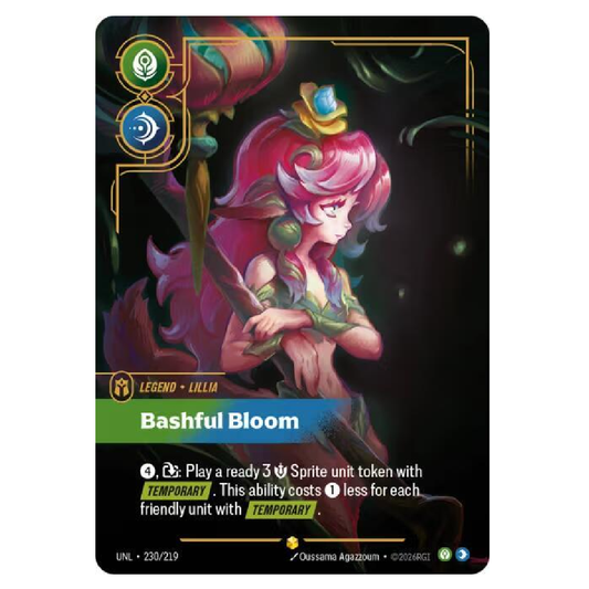 Bashful Bloom (Overnumbered) - UNL 230/219 - Showcase - 1st Edition