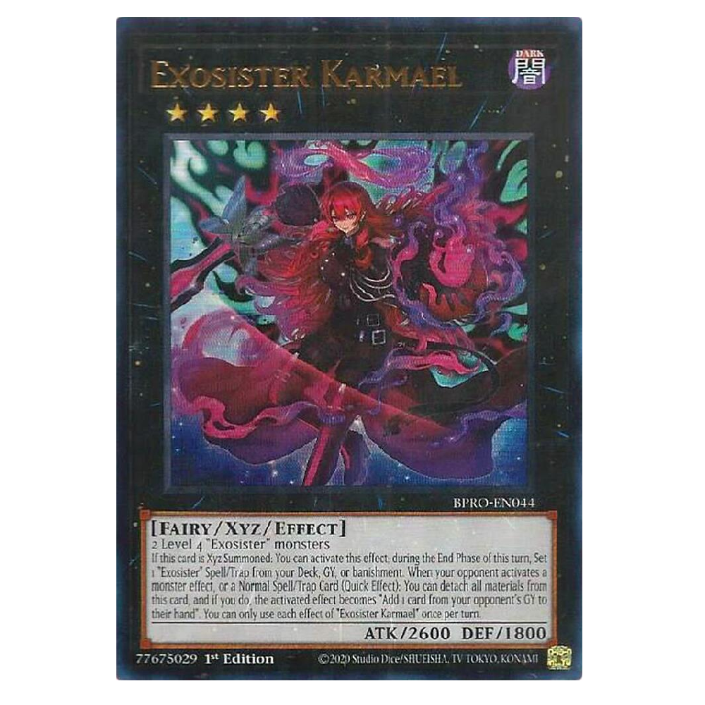 Exosister Karmael - BPRO-EN044 - Ultra Rare - 1st Edition