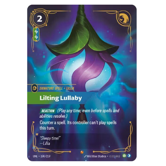 Lilting Lullaby - UNL 190/219 - Epic - 1st Edition