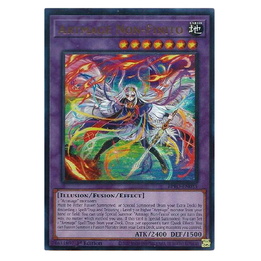 Artmage Non Finito - BPRO-EN035 - Ultra Rare - 1st Edition