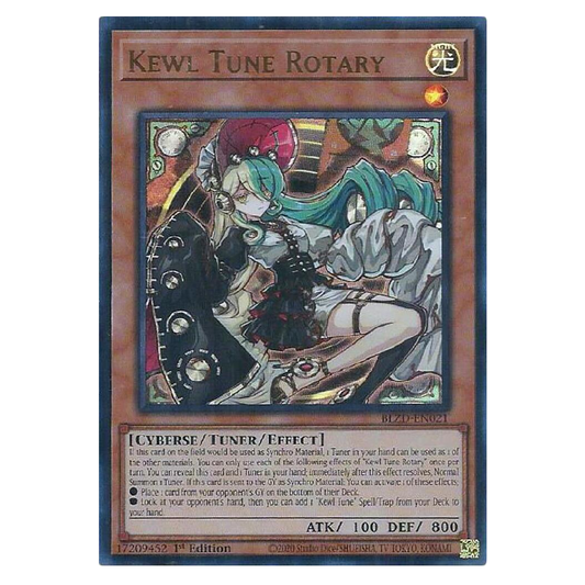 Kewl tune Rotary - BLZD-EN021 - Ultra Rare - 1st Edition