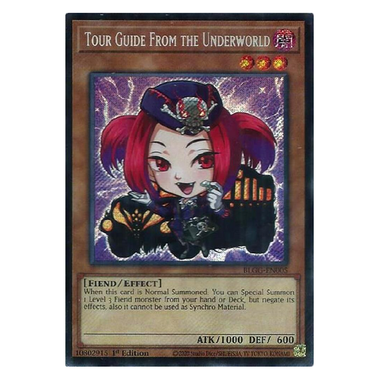 Tour Guide From the Underworld - BLGG-EN005 - Secret Rare - 1st Edition