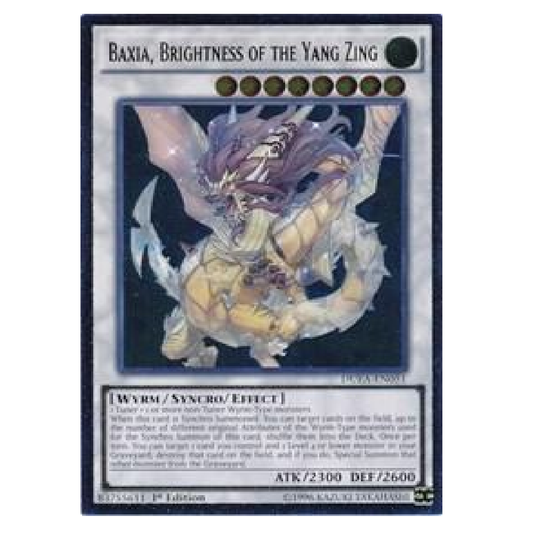 Baxia, Brightness of the Yang Zing - DUEA-EN051 - Ultimate Rare - 1st Edition