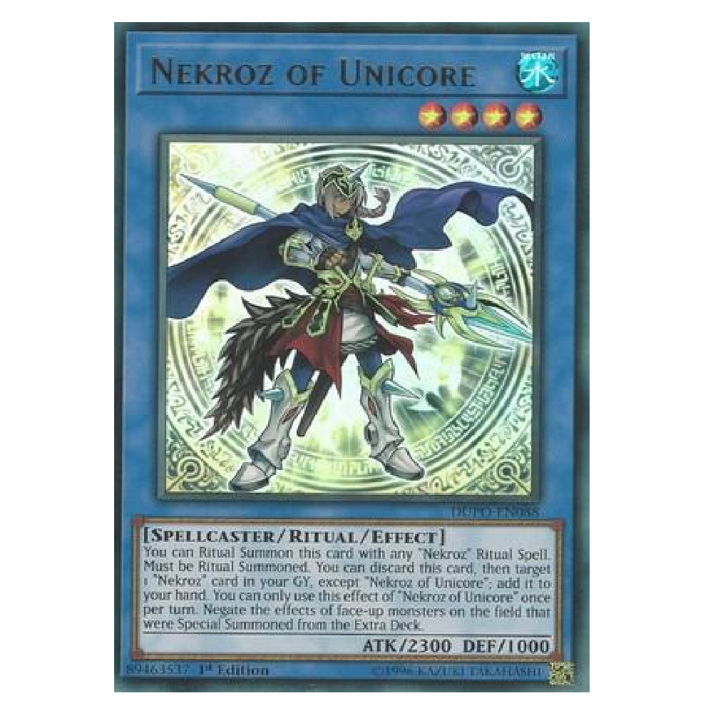 Nekroz of Unicore - DUPO-EN068 - Ultra Rare - 1st Edition