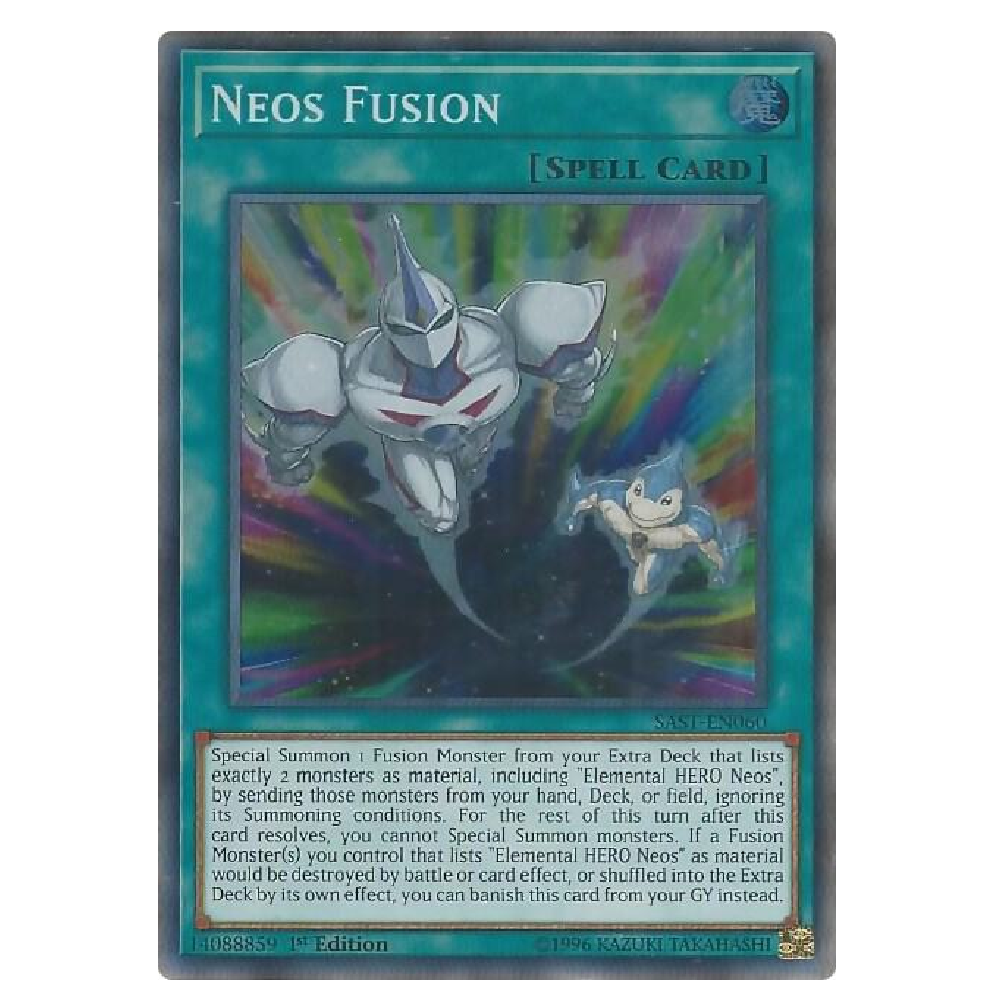 Neos Fusion - SAST-EN060 - Super Rare - Unlimited Edition
