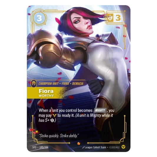 Fiora Worthy - SFD 180/221 - Epic - 1st Edition