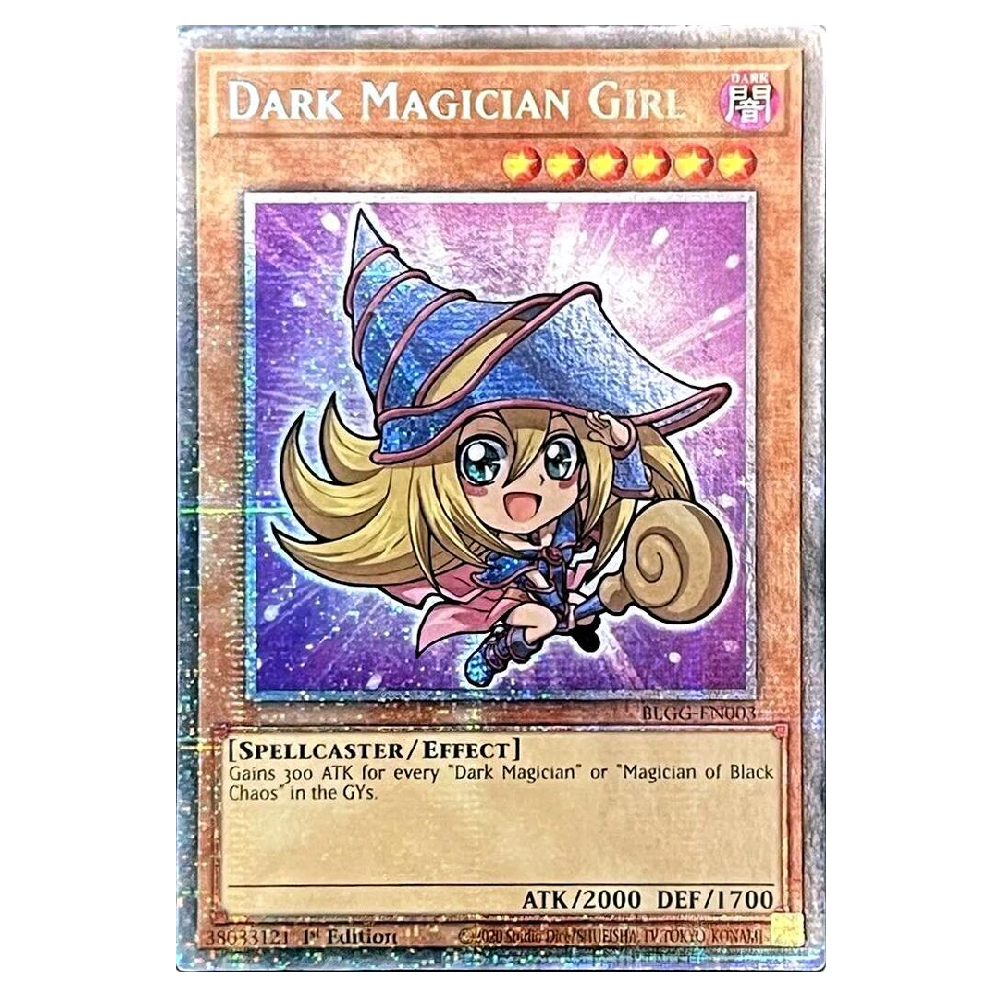 Dark Magician Girl - BLGG-EN003 - Starlight Rare - 1st Edition