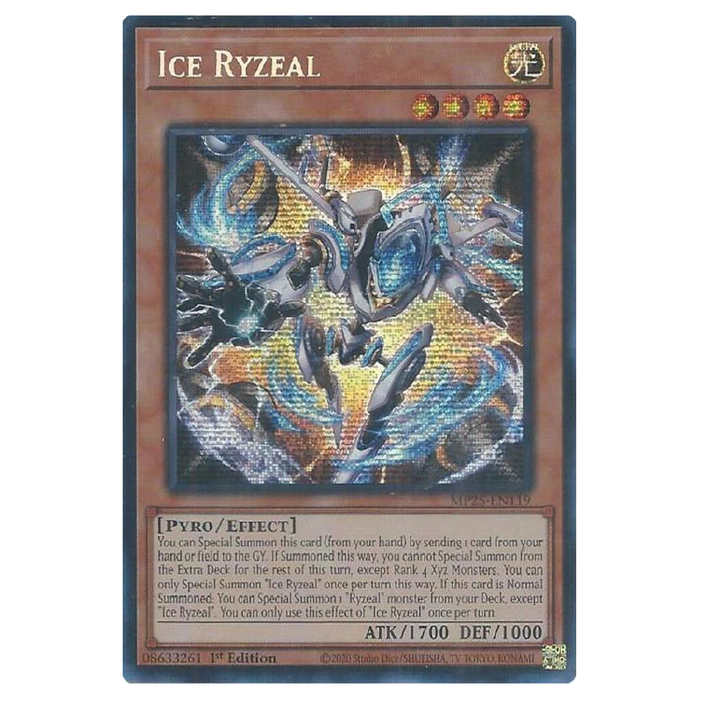 Ice Ryzeal - MP25-EN119 - Prismatic Secret Rare - 1st Edition