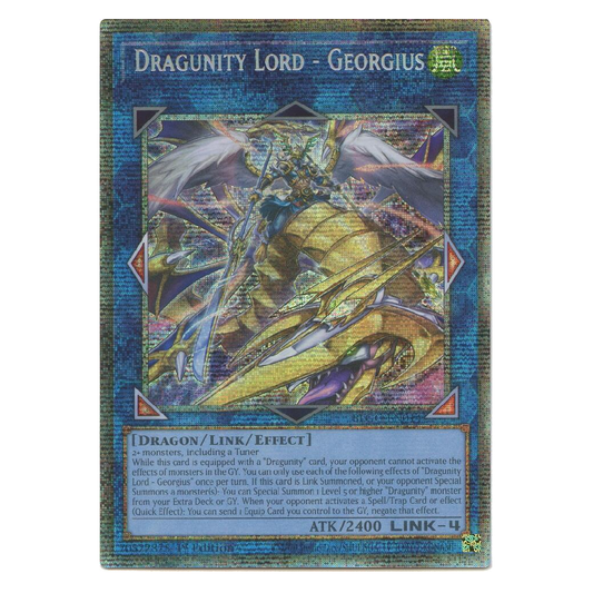 Dragunity Lord - Georgius - BLGG-EN014 - Starlight Rare - 1st Edition