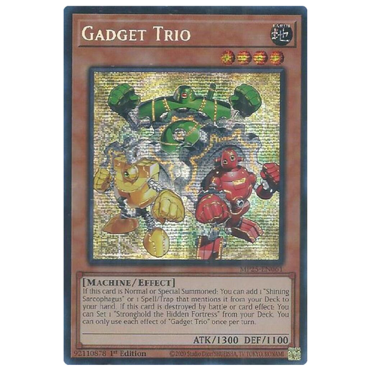 Gadget Trio - MP25-EN061 - Prismatic Secret Rare - 1st Edition