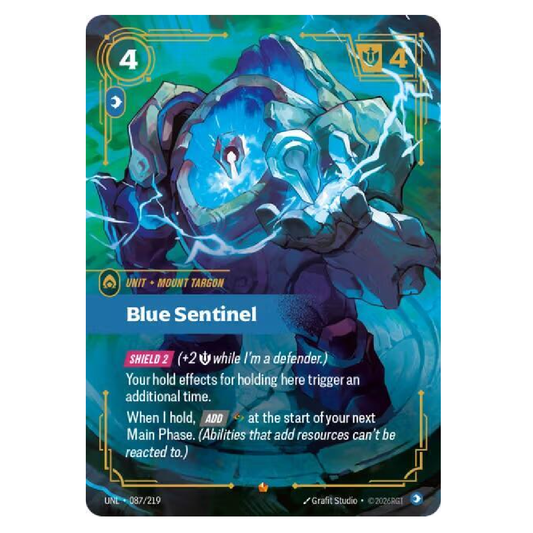 Blue Sentinel - UNL 087/219 - Epic - 1st Edition
