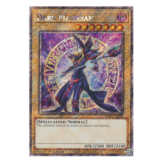 Dark Magician (8th Art) - RA04-EN106 - Platinum Secret Rare - 1st Edition