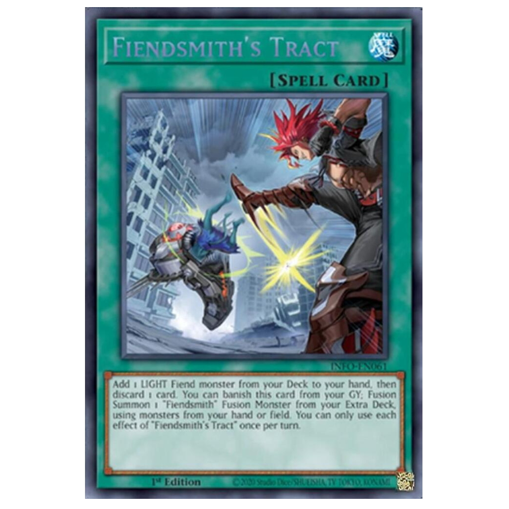 Fiendsmith's Tract - INFO-EN061 - Secret Rare - 1st Edition