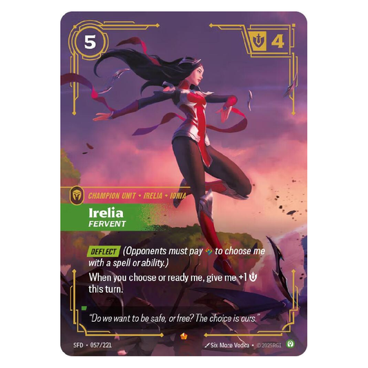 Irelia Fervant - SFD 057/221 - Epic - 1st Edition
