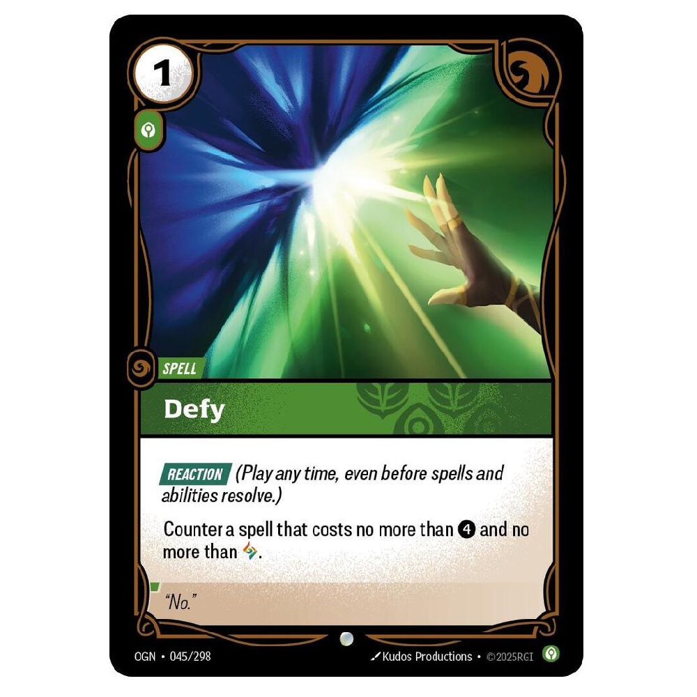 Defy - OGN 106/298 - Common - 1st Edition