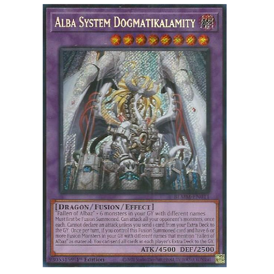 Alba System Dogmatikalamity - BLMM-EN011 - Secret Rare - 1st Edition