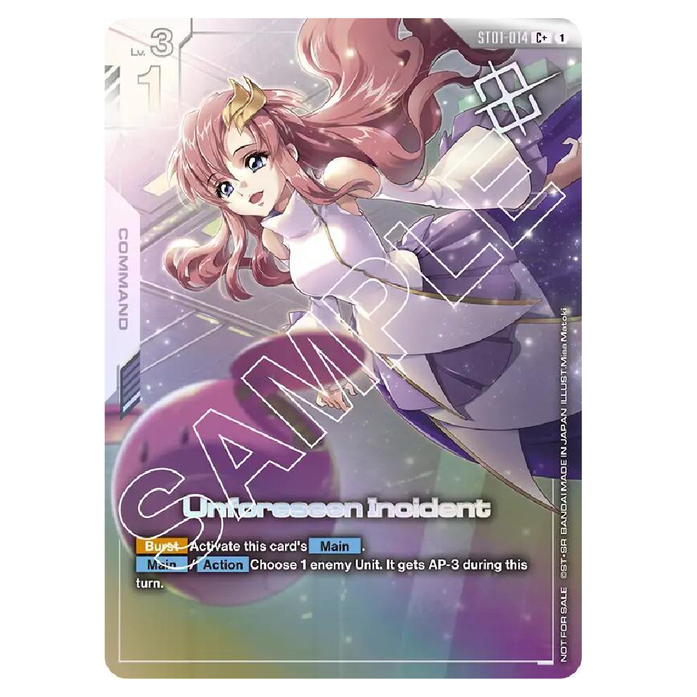 Unforeseen Incident (Store Tournament Winner Pack 01) - ST01-014 - C+ - 1st Edition