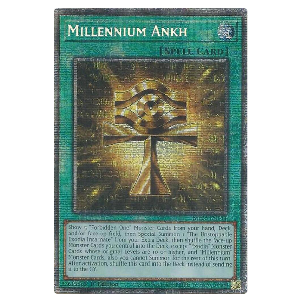Millennium Ankh - MP25-EN011 - Starlight Rare - 1st Edition