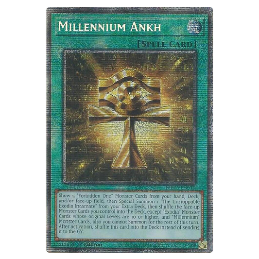 Millennium Ankh - MP25-EN011 - Starlight Rare - 1st Edition