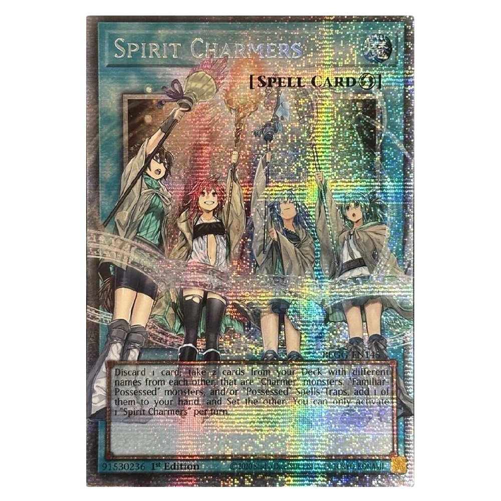 Spirit Charmers (Overframe) - BLGG-EN145 - Starlight Rare - 1st Edition