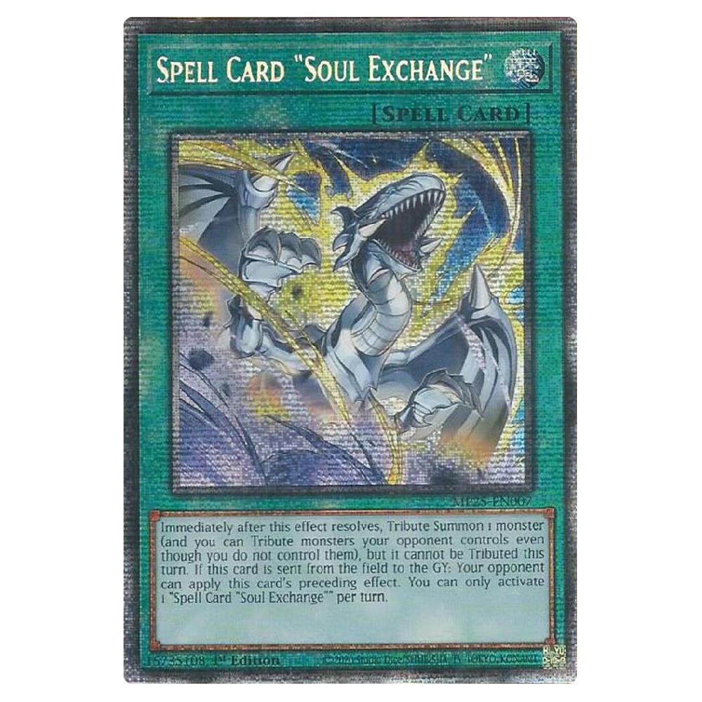 Spell Card "Soul Exchange" - MP25-EN007 - Starlight Rare - 1st Edition