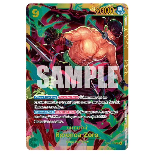 Roronoa Zoro - OP06-118 - SEC - 1st Edition