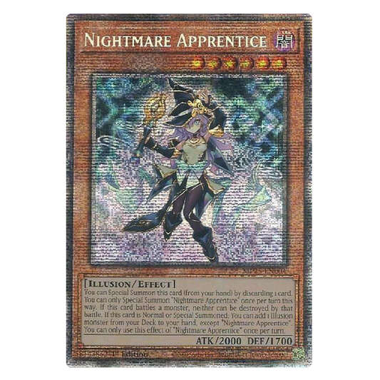 Nightmare Apprentice - MP25-EN004 - Starlight Rare - 1st Edition