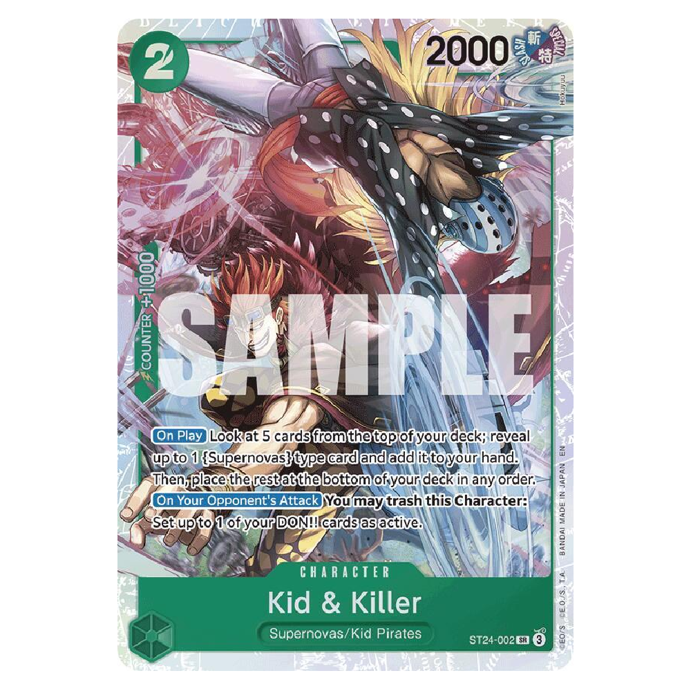 Kid & Killer - ST24-002 - SR - 1st Edition