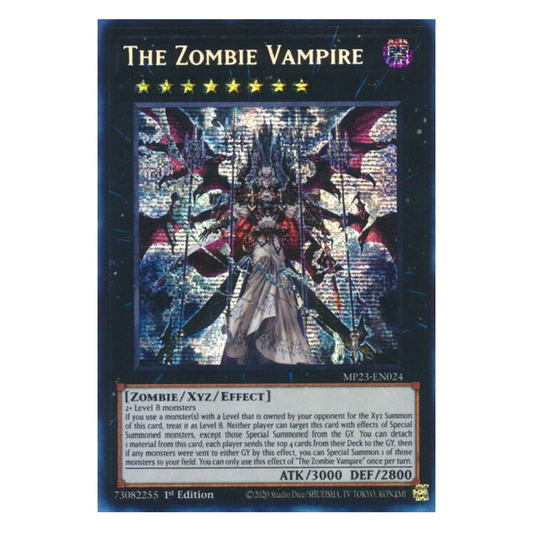 The Zombie Vampire - MP23-EN024 - Prismatic Secret Rare - 1st Edition