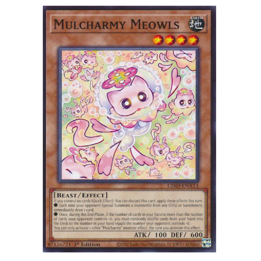 Mulcharmy Meowls - L26D-ENX13 - Common - 1st Edition
