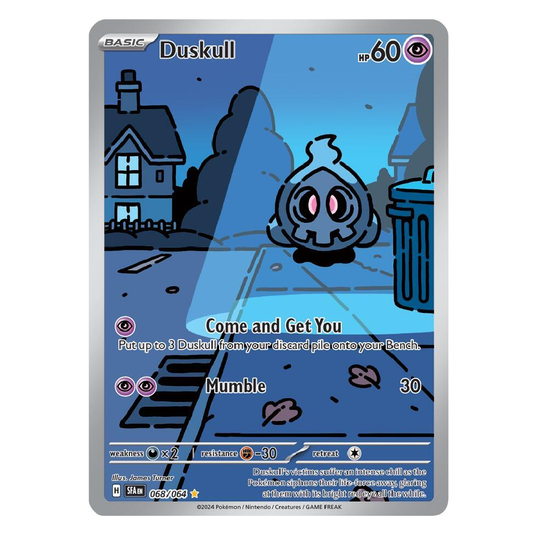 Duskull - SFA 068/064 - Illustration Rare - 1st Edition
