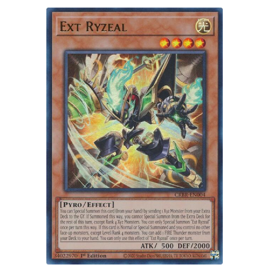 EXT Ryzeal - CRBR-EN004 - Ultra Rare - 1st Edition