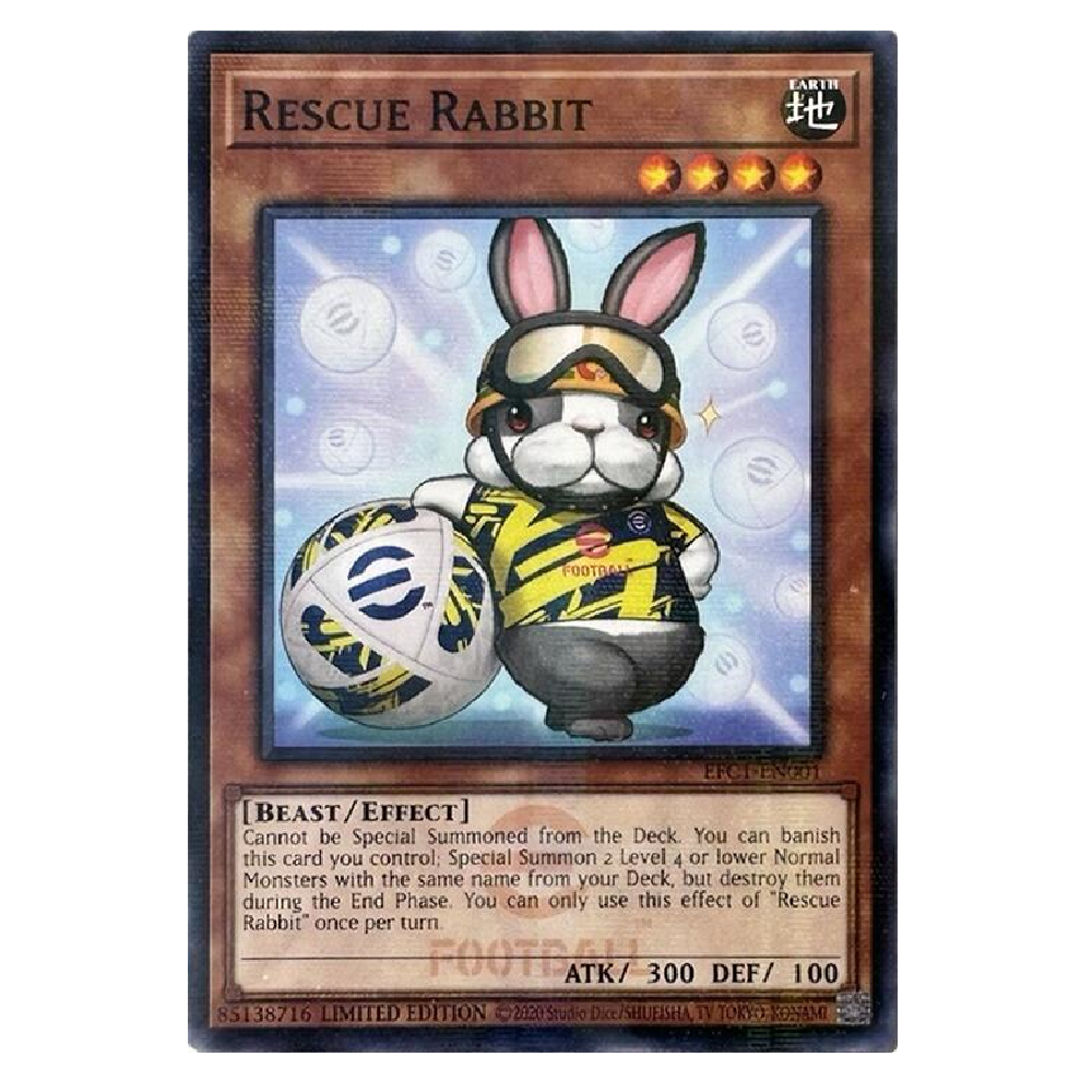 Rescue Rabbit - EFC1-EN001 - Parallel Rare - Limited Edition