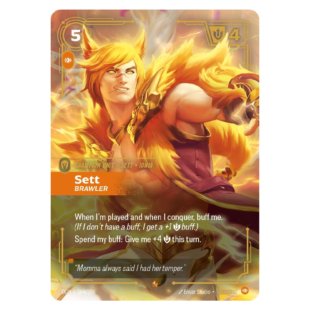 Sett Brawler - OGN 164/298 - Epic - 1st Edition