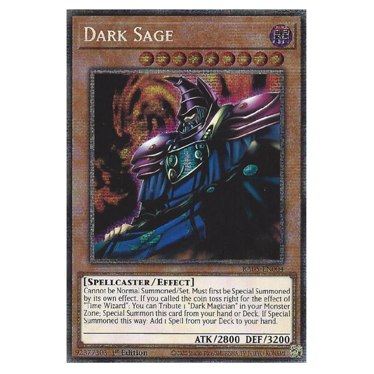 Dark Sage - RA05-EN004 - Starlight Rare - 1st Edition