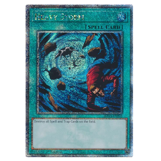 Heavy Storm - RA03-EN092 - Quarter Century Secret Rare - 1st Edition
