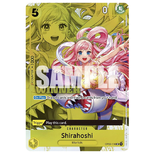 Shirahoshi (Winner Pack Vol.6) - OP03-116 - UC - 1st Edition