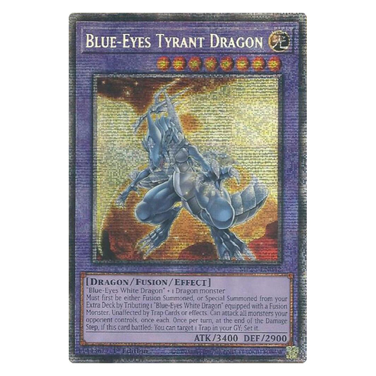 Blue-Eyes Tyrant Dragon - MP25-EN042 - Starlight Rare - 1st Edition