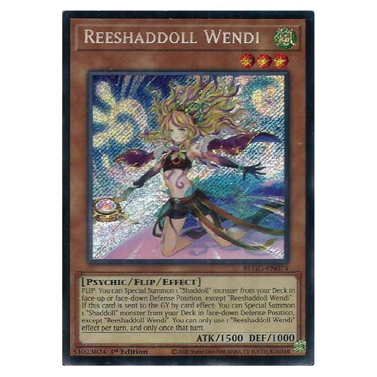 Reeshaddoll Wendi - BLGG-EN074 - Secret Rare - 1st Edition