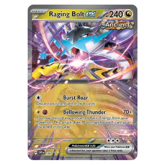 Raging Bolt ex - SVP 145 - Promo - 1st Edition