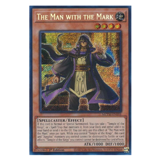 The Man With the Mark - MZTM-EN001 - Secret Rare - 1st Edition