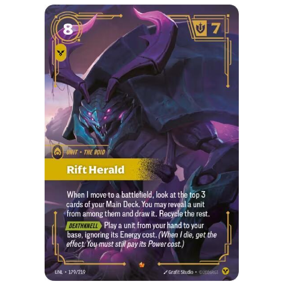 Rift Herald - UNL 179/219 - Epic - 1st Edition