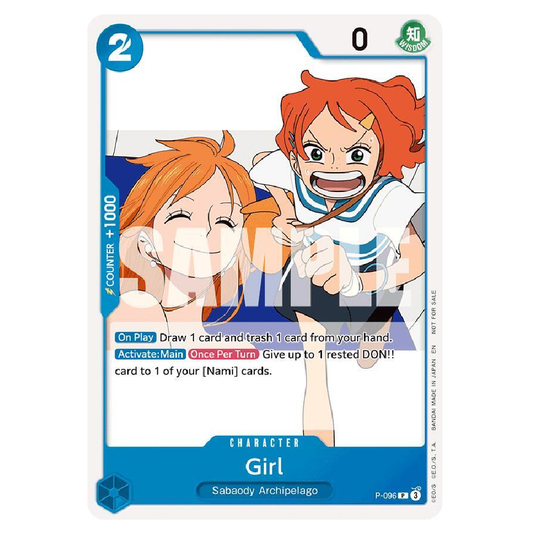 Girl - P-096 - Promo - 1st Edition
