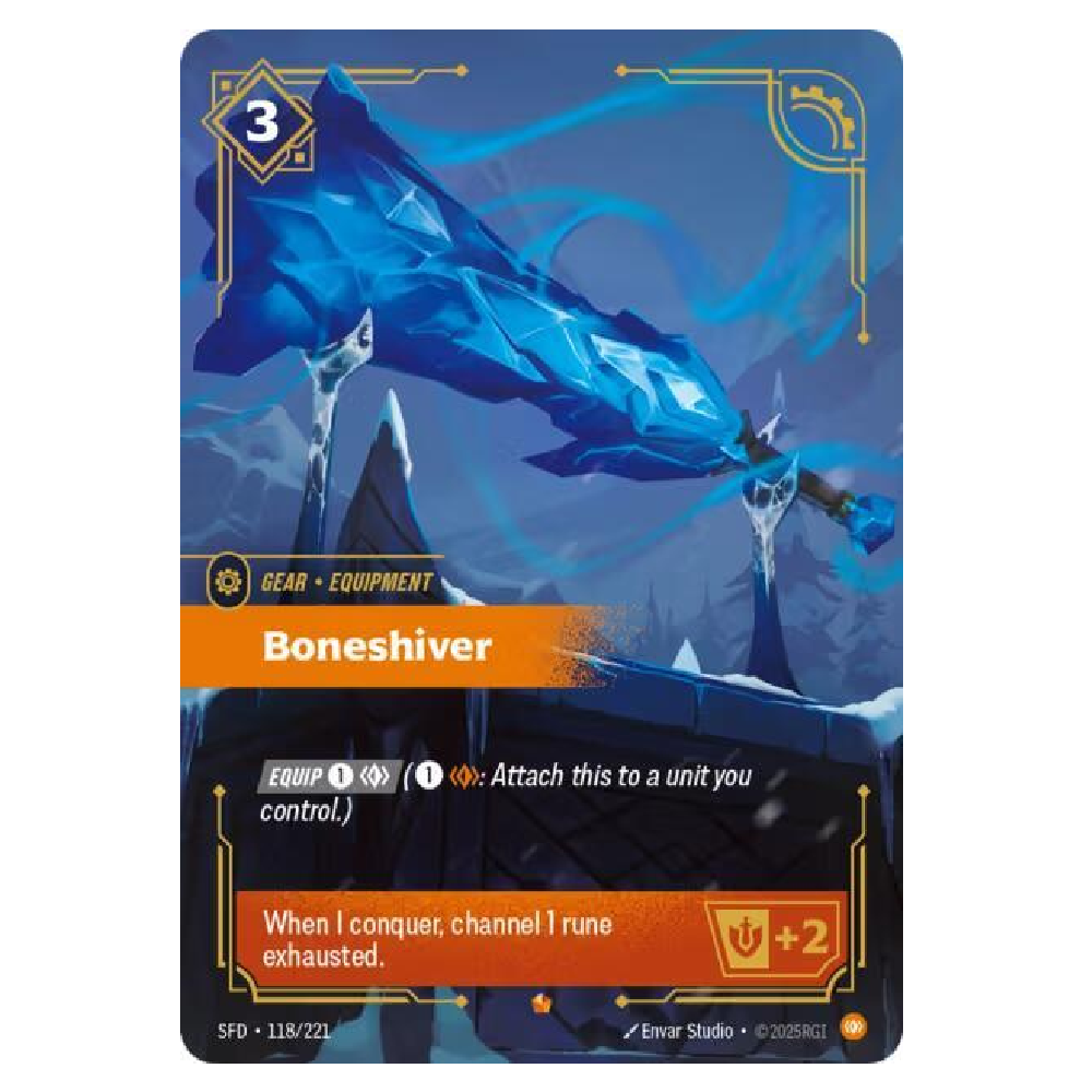 Boneshiver - SFD 118/221 - Epic - 1st Edition