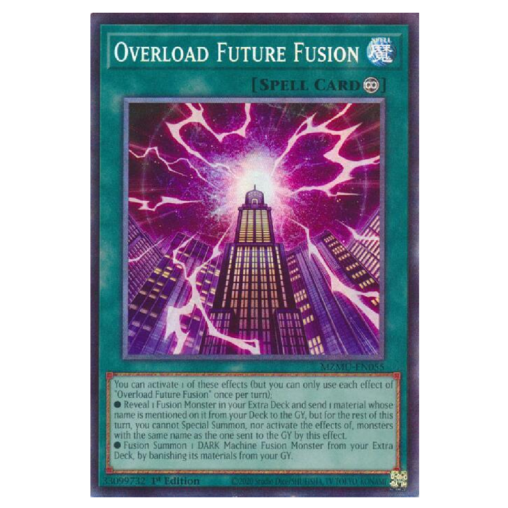 Overload Future Fusion - MZMU-EN055 - Collector's Rare - 1st Edition